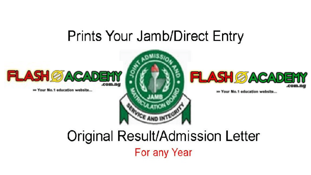 How to print jamb admission letter