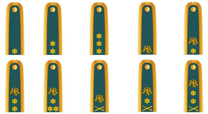 Commissioned-ranks-of-the-nigerian-army